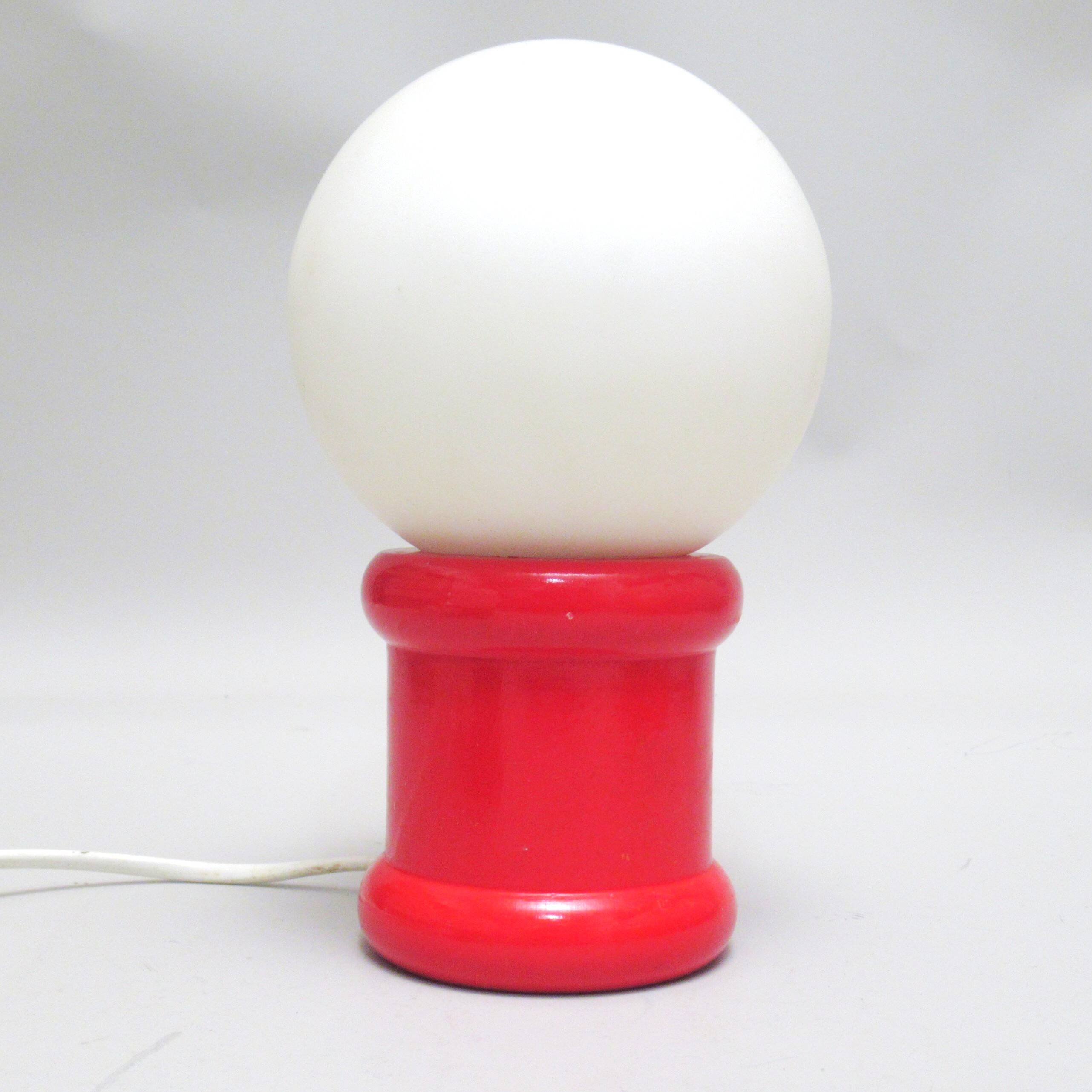 Petite lampe boule  années 70