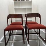 Baumann sled chairs from the 60s
