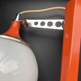Set of two vintage orange wall lights from the 70s