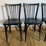 Set of 4 Baumann chairs model 153