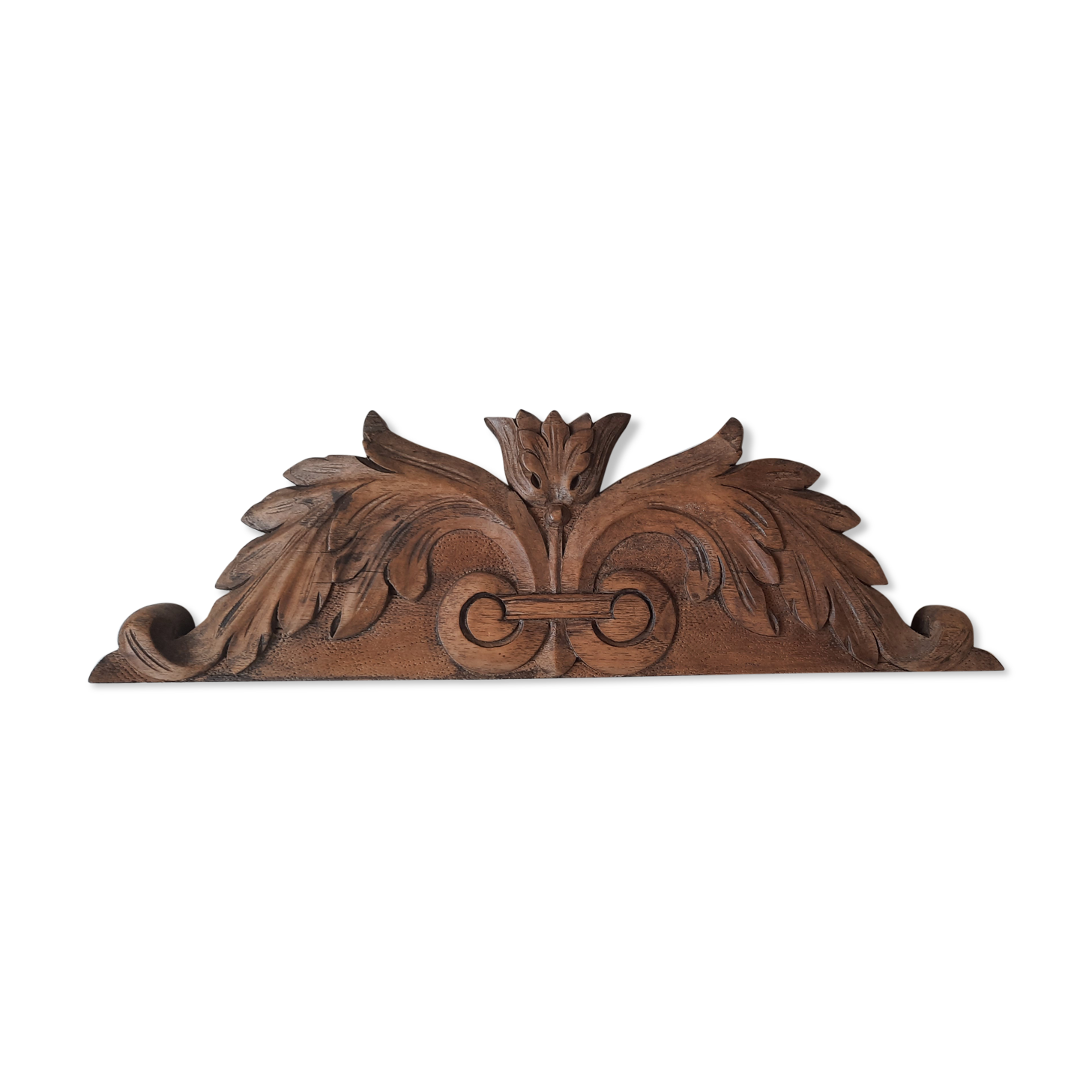 Wooden pediment
