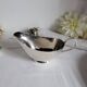 Silver-plated sauce boat