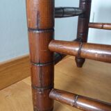 Tabouret bois et corde