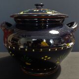 Soupière terre cuite vernissée Alsace