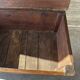 French provincial chest in carved and pegged solid oak, 18th century.