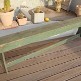 Old farm bench