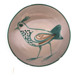Plate signed Picault