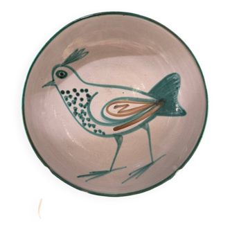 Plate signed Picault