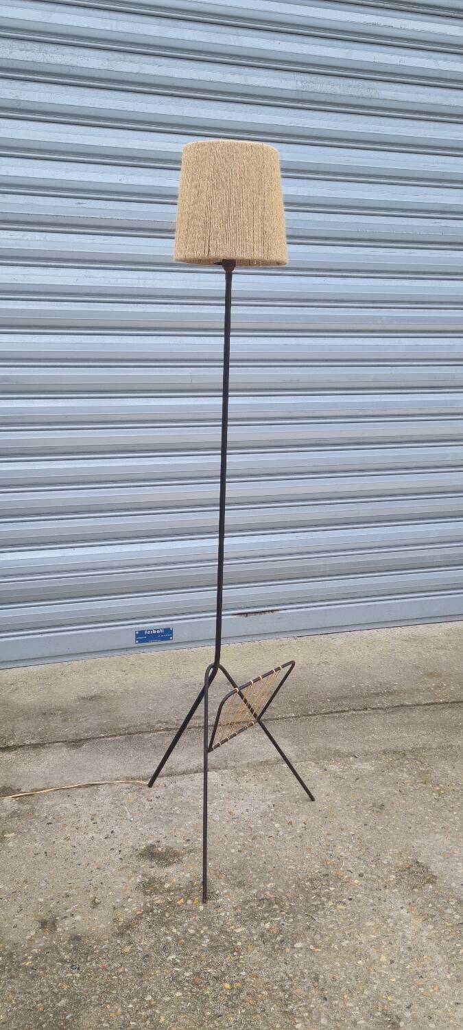 Tripod floor lamp 1950