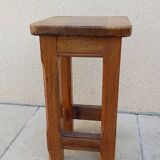 old oak stool