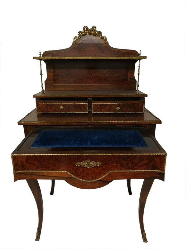 Cabinet de secrétaire de dame napoléon iii français du 19ème siècle