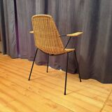 Chair with armrests designed by Gian Franco Legler, Italy, 1950s