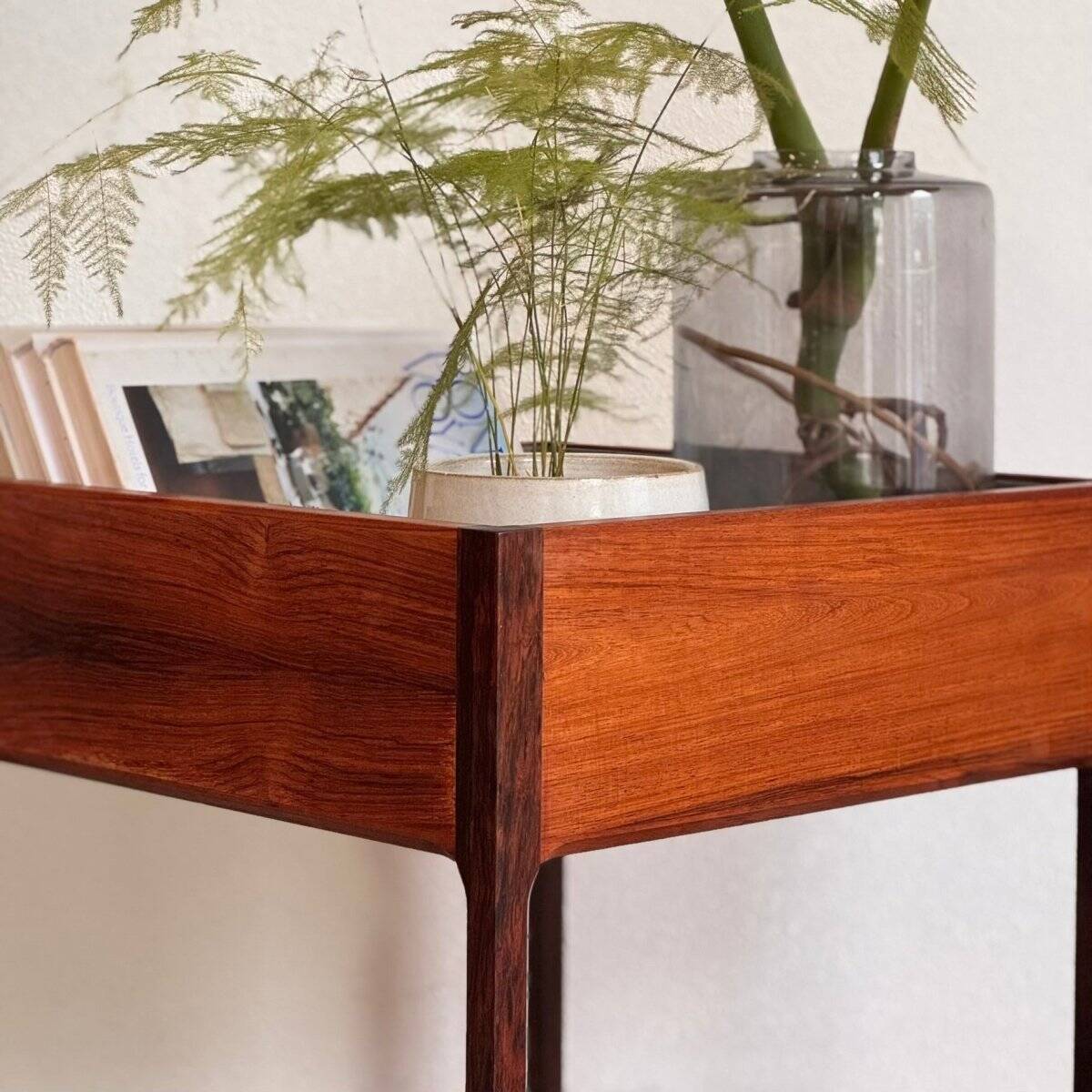 Danish vintage plant box Kai Kristiansen rosewood