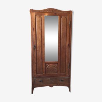 Armoire parisienne miroir vintage