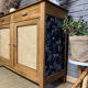 Parisian buffet in solid wood