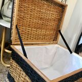 Vintage wicker chest