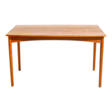 Teak and oak dining table by Jpoul m. Volther for Fdb