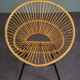 Rattan armchair, Dutch Design, 1960