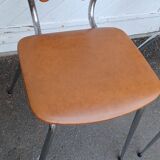 Set of 4 vintage petal chairs