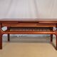 Expandable Scandinavian teak coffee table