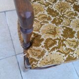 Pair of old Provençal armchairs