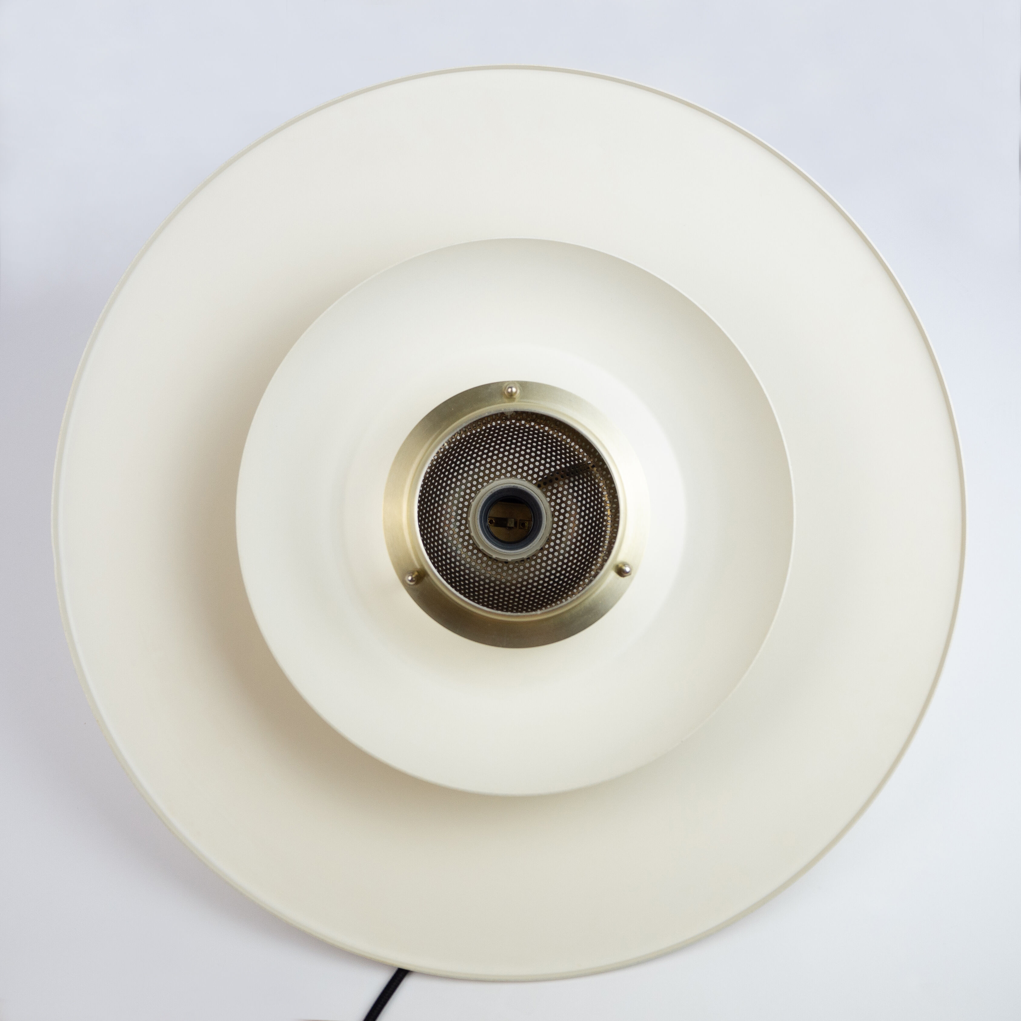 Danish vintage pendant lamp Jeka by Kurt Wiborg, Denmark, 1980s
