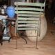 Folding garden armchair from the 1900s, entirely original