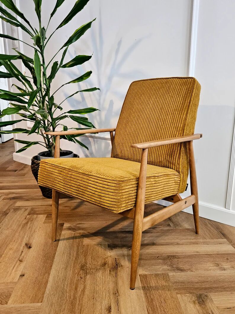 Original vintage polish chair 300-190 from the 1960s designed by h. lisa. personalisation!
