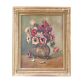 Old bouquet of anemones