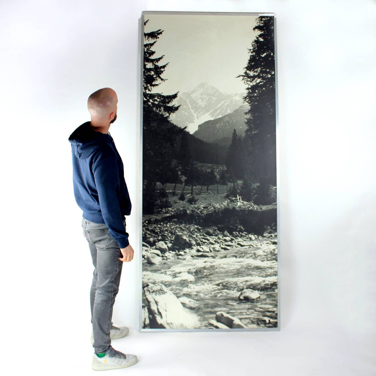 Huge Wall Art Photograph, Czechoslovakia 1970s