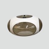 Space age bug eye UFO ceiling lamp *** Massive *** white model *** Belgium