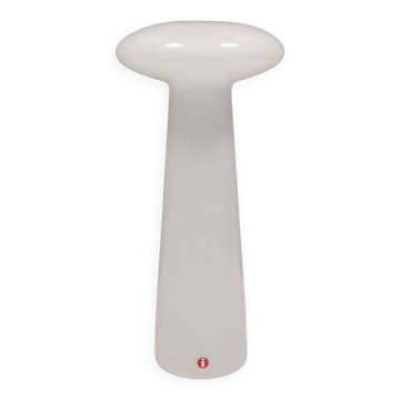 Candlestick in opal glass by Harri Koskinen for Iittala Finland 1996