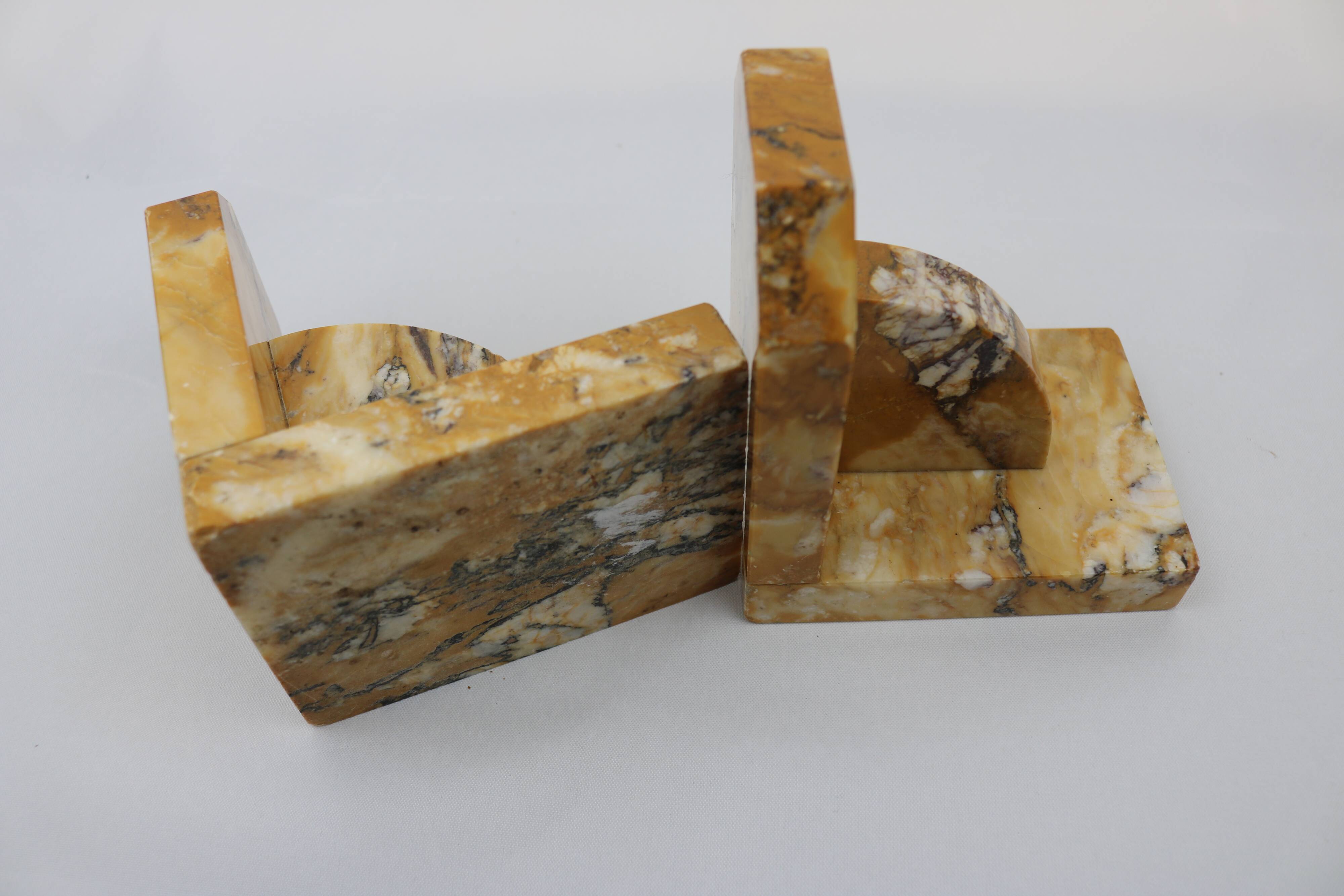 Pair of Marble Bookends