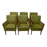 Set of 6 Mobitec dining chairs
