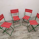 Vintage folding chairs