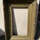 Solid wood frame and plaster molding