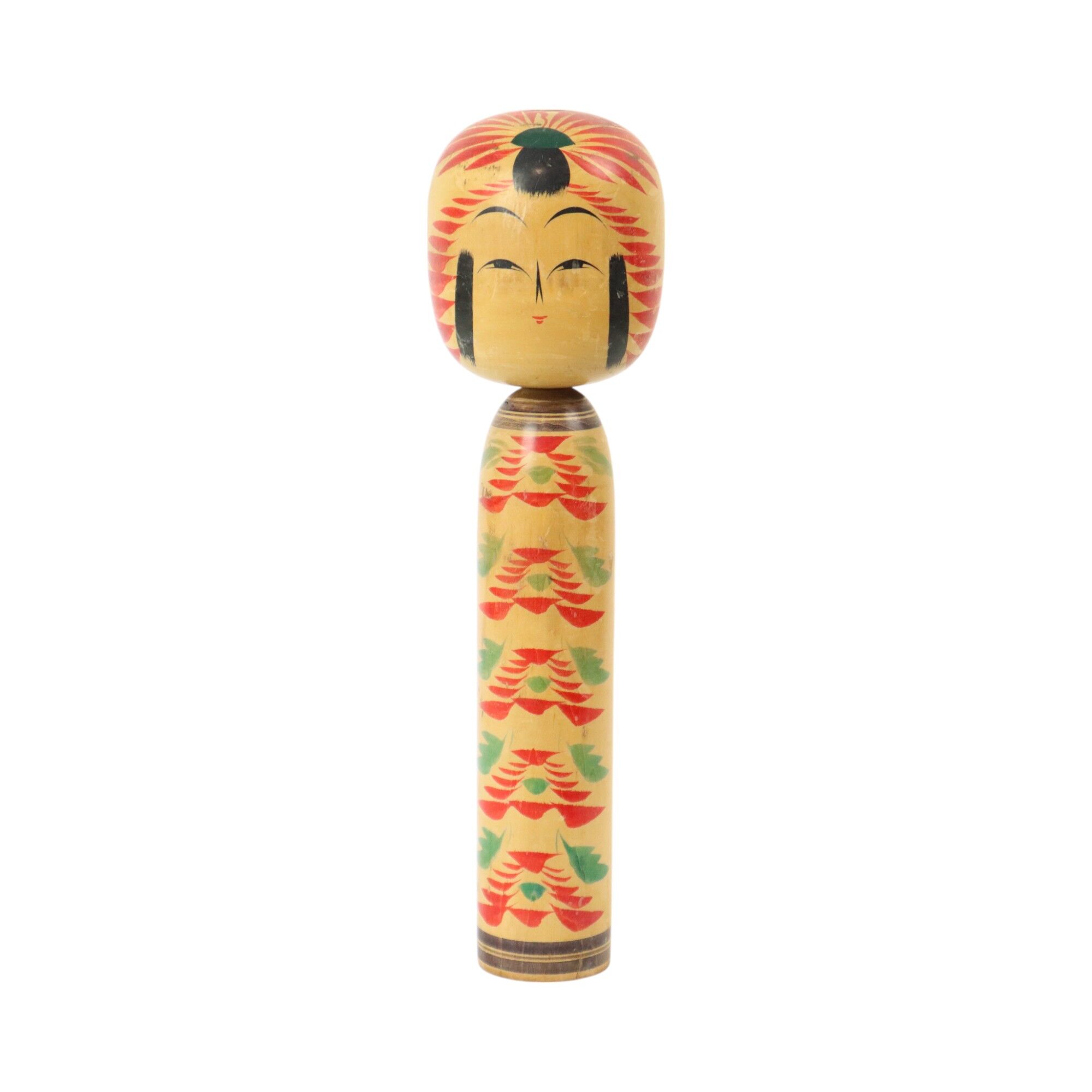 Large Kokeshi Doll XL Size Wood Japan Showa Period 38cm