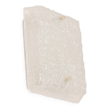 Small wall lamp in glass, Austria, 1960s