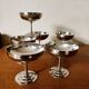 6 art deco stainless steel cups Rémy Letang