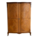 Antique Louis XV wardrobe in wood with chevron pattern.