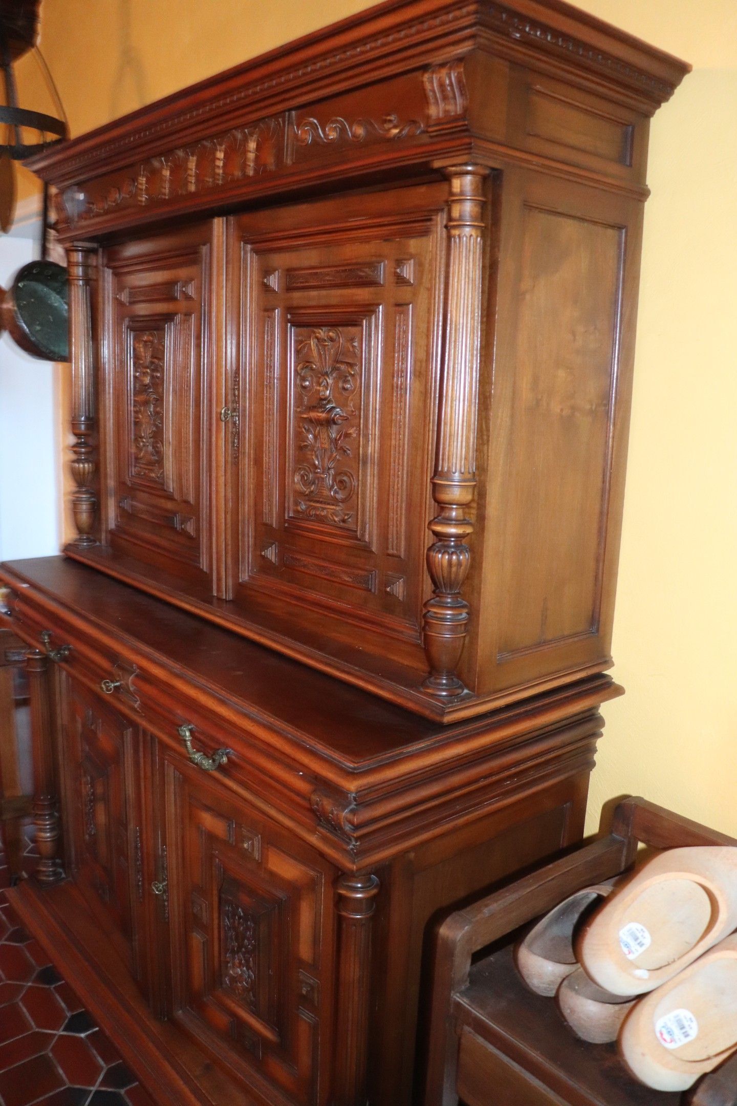 Henri II style sideboard