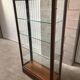 Clear mahogany showcase 40/50 years
