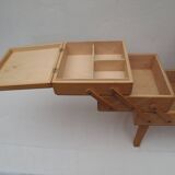 Nice-sized worker, in light varnished wood