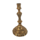 Old brass candlestick