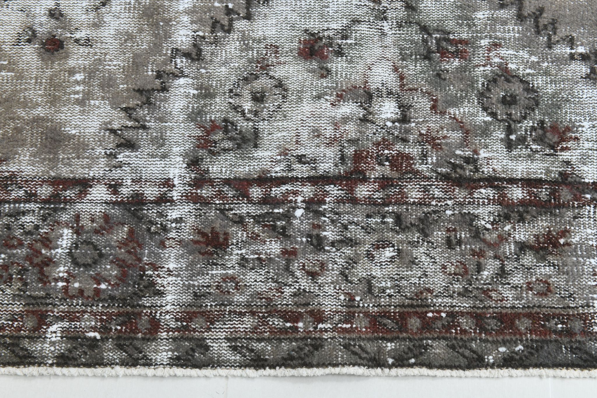 Turkish vintage large living room rug 313x188cm