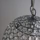 Suspension globe with pendants, 1990s