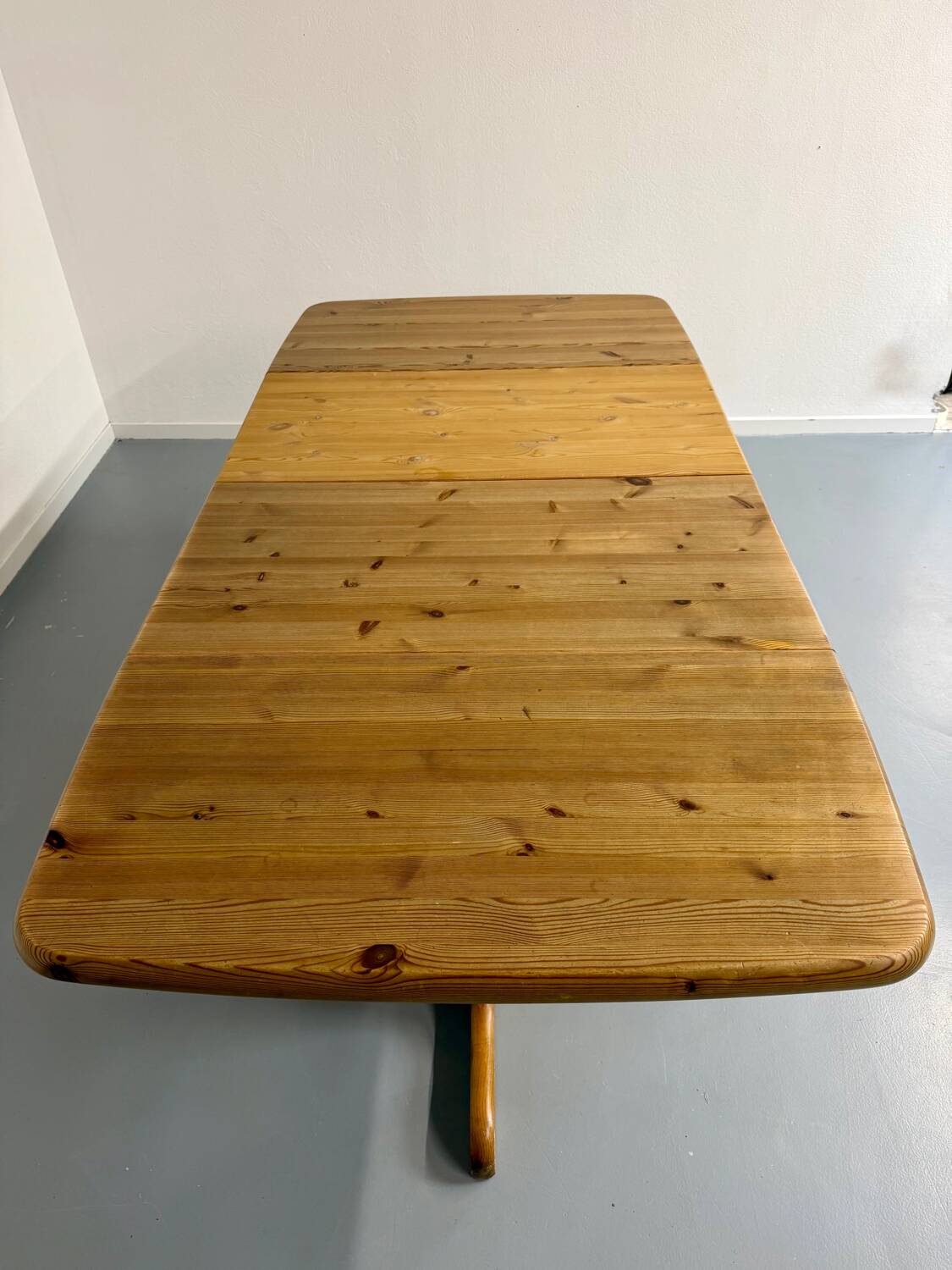 Solid wood extendable table design 70 Scandinavian Rainer Daumiller