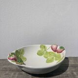 Ceramic fruit slip salad bowl