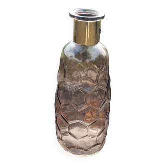 Patent smoked glass vase