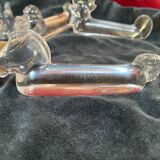 Set of 6 crystal knife rests Cristallerie Vannes